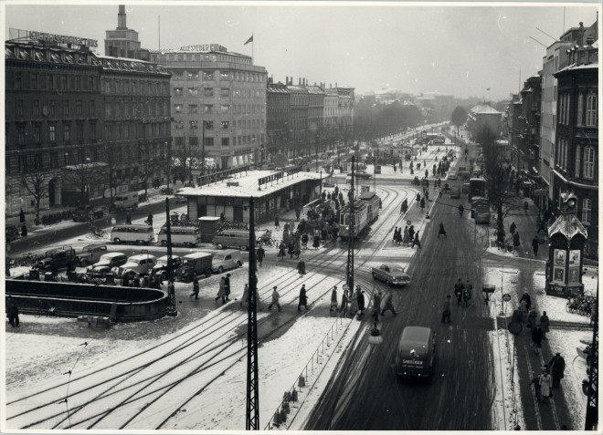 Nørreport, 26. januar 1954