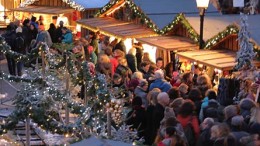 Det tyske julemarked på Højbro Plads.