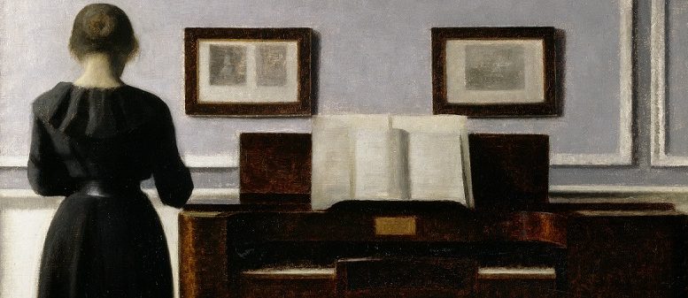 "Hjemme hos Hammershøi" på Ordrupgaard.