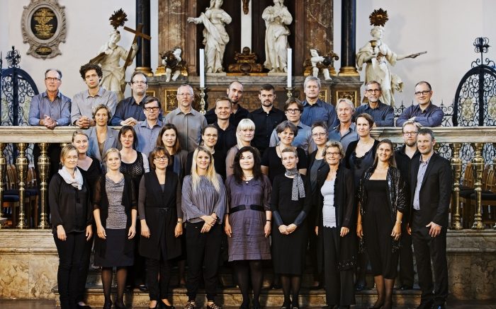 Trinitatis Kantori synger kor ved Händels Messias i Trinitatis Kirke.