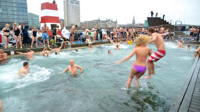 Vinterbadning i København